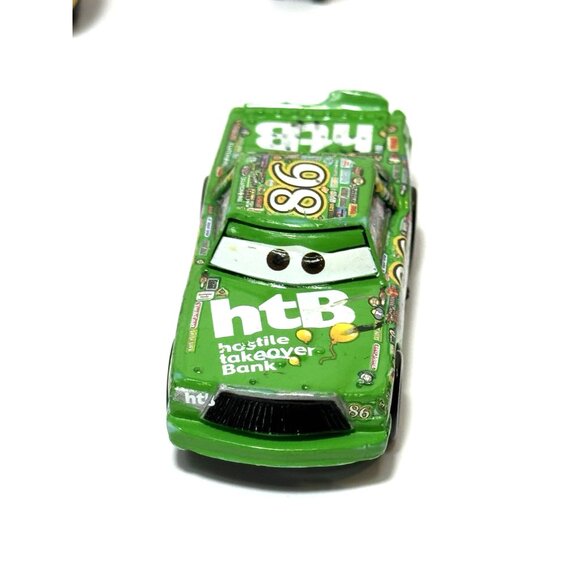 Disney Pixar Cars-Plastic Vehicles Cars Mater Lightning McQueen Sally Chick Lot - Picture 3 of 10